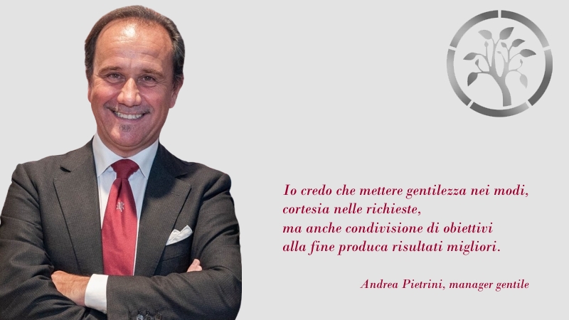 Andrea Pietrini, manager gentile